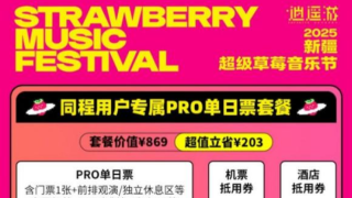 同程旅行与草莓音乐节深化合作 推出差异化旅行套餐